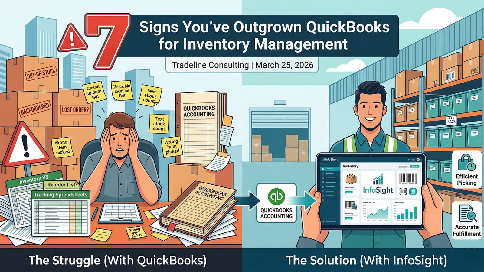7 Signs You’ve Outgrown QuickBooks for Inventory Management